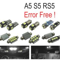 KIT 16 LAMPADE LED INTERNE PER AUDI A5 S5 RS5 B8 0