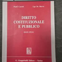 DIRITTO COSTITUZIONALE E PUBBLICO - LIBRO UNIVERS.