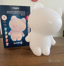 Speaker luminoso bluetooth gatto