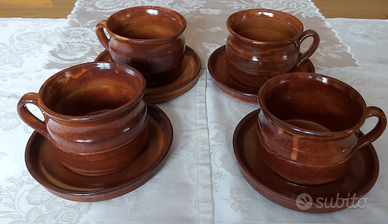 Ciotole per zuppe in terracotta n. 4