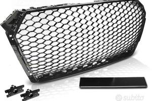 GRIGLIA Single Frame AUDI A4 B9 15-19 RS Style ABS