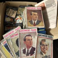 Fascicoli canzoniere della radio ‘41/42 e giornali
