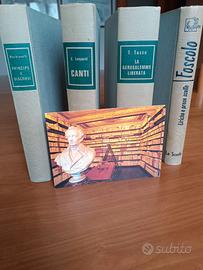 Virgilio Foscolo Machiavelli Tasso Leopardi Dante