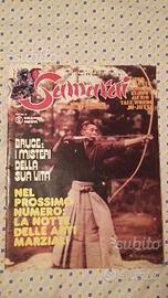 Riviste + libro --SAMURAI -KARATE-JUDO-
