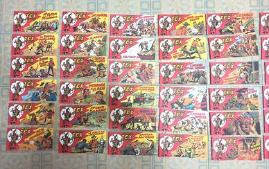 Tex Strisce Serie I e II + Silver Star + Targa