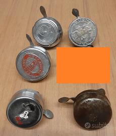 Campanelli d'epoca per biciclette