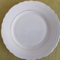 piatti porcellana Monopoli rifiniture oro