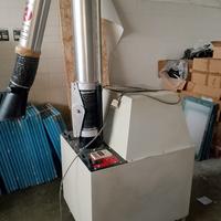 Aspitatore fumi a carboni attivi