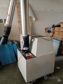 Aspitatore fumi a carboni attivi