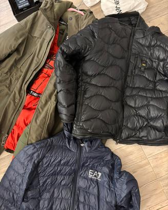 Giacche blauer, ea7 e timberland