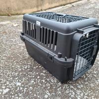 Trasportino doppia apertura con cuscino