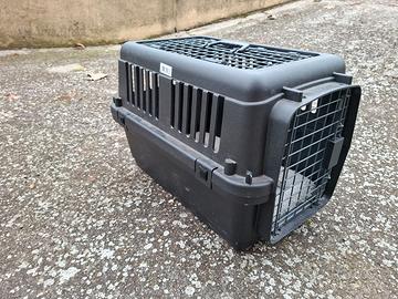 Trasportino doppia apertura con cuscino