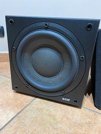 Subwoofer attivo B&W 2500  e amplificatore  rotel
