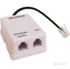 Filtro ADSL Telecom RJ11 Plus