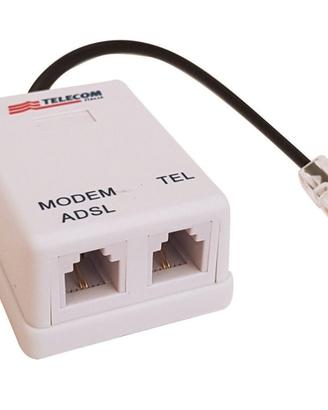 Filtro ADSL Telecom RJ11 Plus