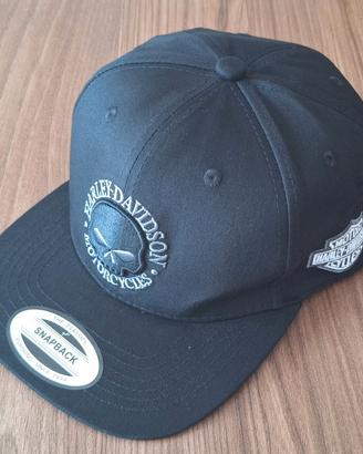 Berretto harley davidson Snapback baseball teschio