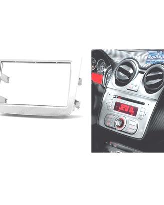 Telaio grigio radio 2-DIN per Alfa Romeo MiTo.