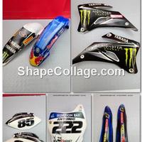 KIT PLASTICHE YAMAHA YZF 450 2008 2009 YZ F 2007 2