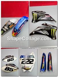 KIT PLASTICHE YAMAHA YZF 450 2008 2009 YZ F 2007 2