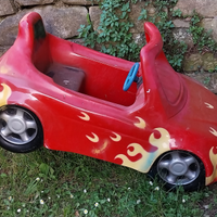 Macchina vetroresina gioco a molla da esterno