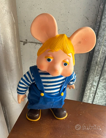 Topo Gigio vintage anni ‘70-‘80 con vestiti orig.
