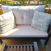 Divano da terrazzo, balcone o giardino