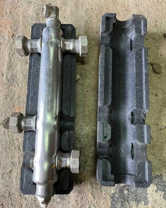 Scambiatore  di calore inox tipo shell & tube