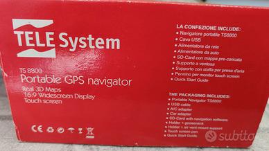 Navigatore portatile GPS Telesystem TS8800