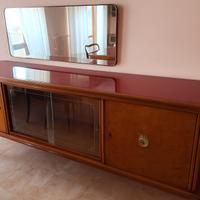BUFFET CON SPECCHIERA ANNI 50'/60'