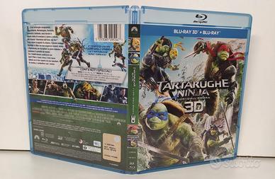 TARTARUGHE NINJA FUORI DALL'OMBRA CON BLU RAY 3D