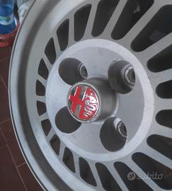 6 cerchi lega OZ Alfa Romeo Giulia e Gt epoca