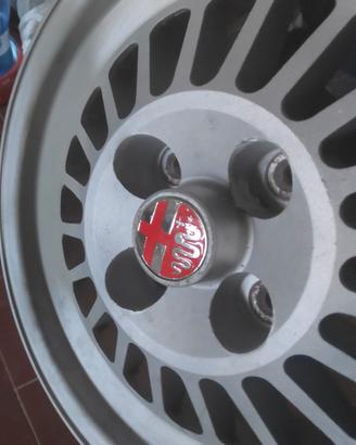 6 cerchi lega OZ Alfa Romeo Giulia e Gt epoca