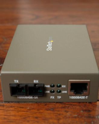 Ethernet media converter fibra