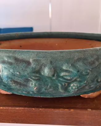 Vaso Bonsai Vintage in Gres Ceramico