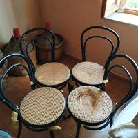 Sedie legno tipo Thonet