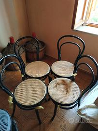 Sedie legno tipo Thonet