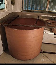 Botte vetroresina con rubinetto