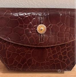 Borsa vintage Enrico Coveri vera pelle