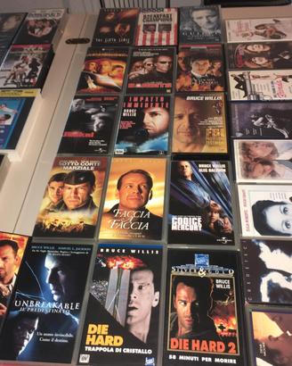 lotto di videocassette film 