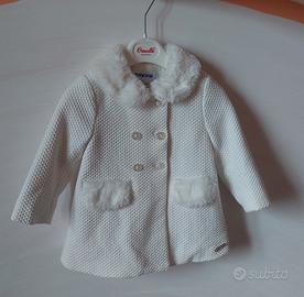 cappotto bianco battesimo