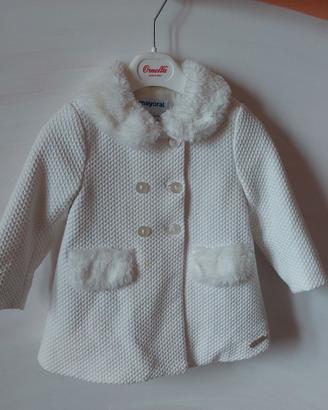 cappotto bianco battesimo