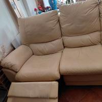 Divano pelle 3 posti