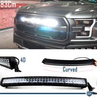 Barra Led 6000K Curva Ford Fuoristrada SUV 83 CM