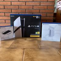 Ps5 pro+disc+stand+6 giochi+garanzia