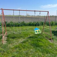 Scivolo altalena casette