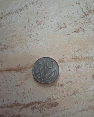 moneta di 10 lire 1969 solo per collezionisti