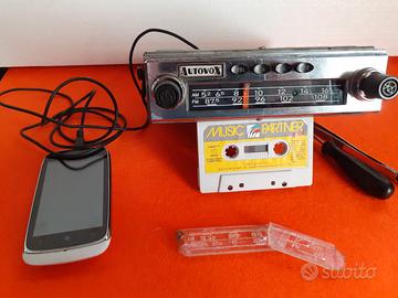 Autoradio epoca AUTOVOX RA 461 doppia polarita