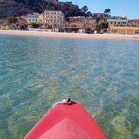 Canoa kayak con pagaia