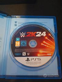 w2k24 gioco per la play 5 