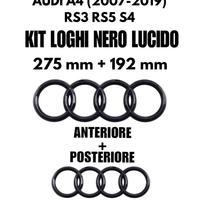 Kit loghi AUDI A4 2007-2019 anteriore + posteriore